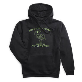 Statement Fleece Hoodie - Born to Dilly Dally