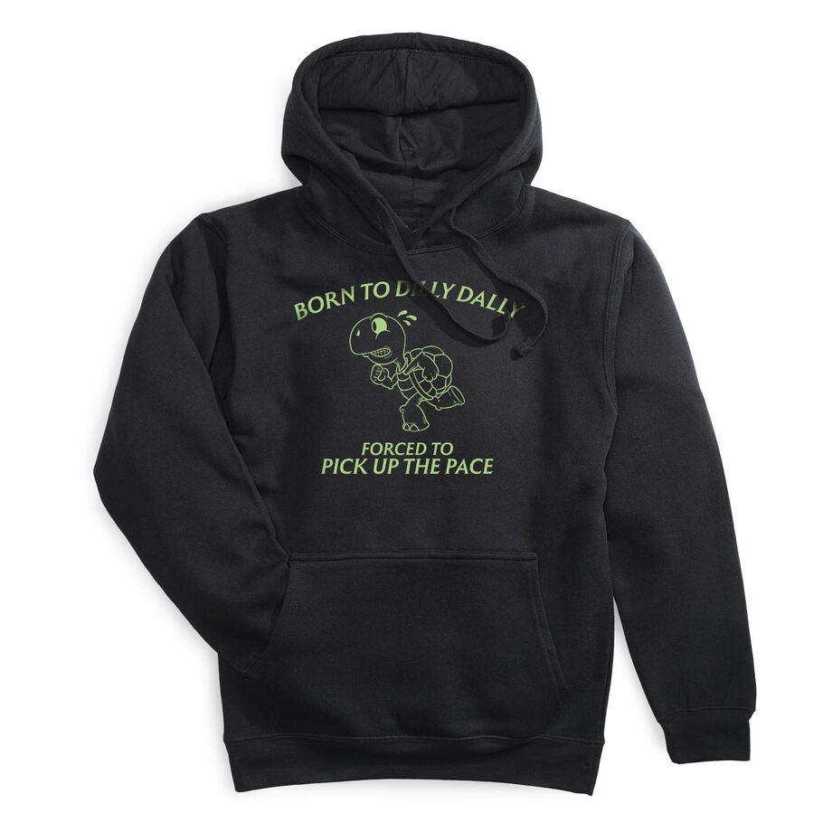 Statement Fleece Hoodie - Born to Dilly Dally
