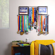 Deluxe BibFOLIO+™ Race Bib and Medal Display