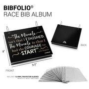 BibFOLIO® Race Bib Album - Miracle
