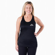 Women's Racerback Performance Tank Top - Gone For a Run&reg; Logo - Mini