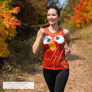Women's Performance Tank Top - Goofy Turkey