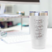 Running 20 oz. Double Insulated Tumbler - Courage To Start