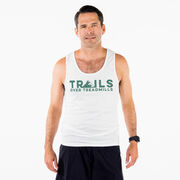 Men's Running Performance Tank Top - Trails Over Treadmills