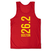 Men's Running Performance Tank Top - Boston 26.2 Vertical