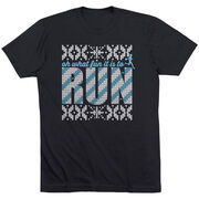 Running Short Sleeve T-Shirt - Oh What Fun It Is to Run