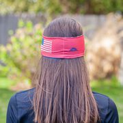 Running Comfort Performance Visor - Red, White & Blue