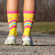 Socrates&reg; Mid-Calf Socks - Suck It Up Buttercup