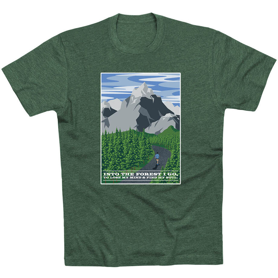 Running Short Sleeve T-Shirt - Into the Forest