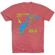 Running Short Sleeve T-Shirt - New York City Route