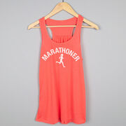 Flowy Racerback Tank Top - Marathoner Girl
