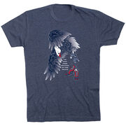 Running Short Sleeve T-Shirt - Because of The Brave