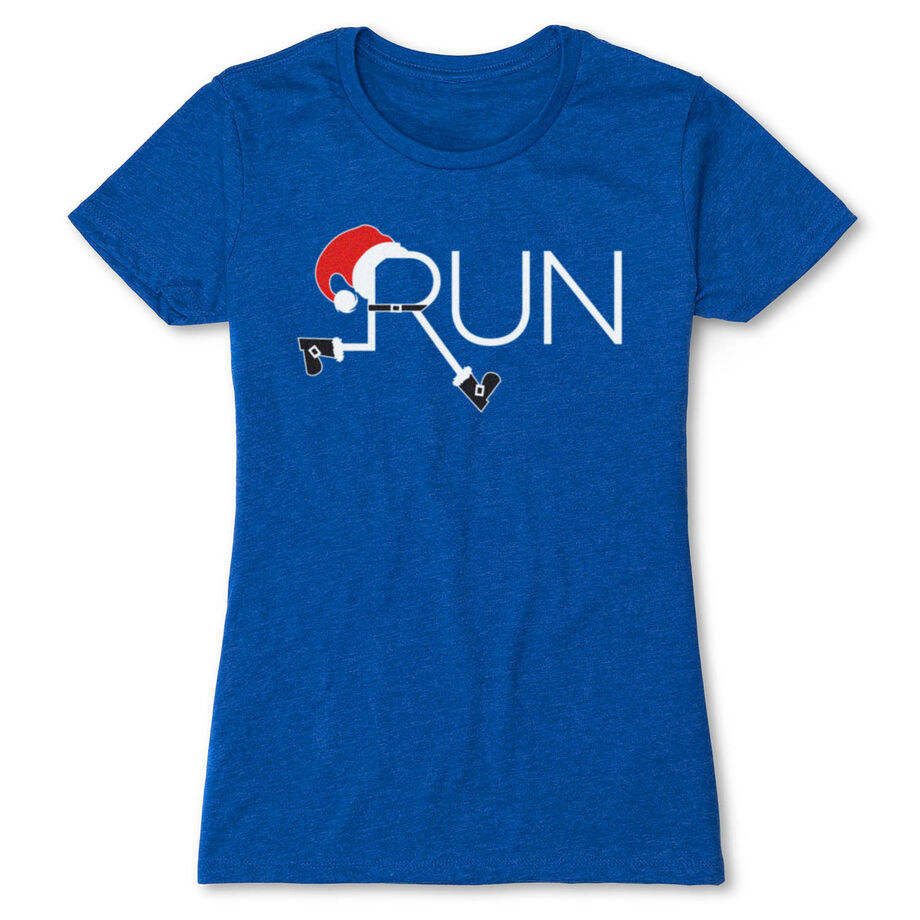 Women's Everyday Runners Tee - Let's Run For Christmas