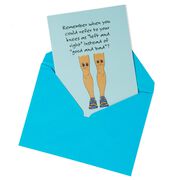 Running Greeting Card - Get Well Soon