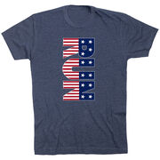 Running Short Sleeve T-Shirt - Patriotic Run