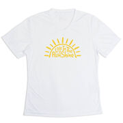 Women's Short Sleeve Tech Tee - Live In The RunShine