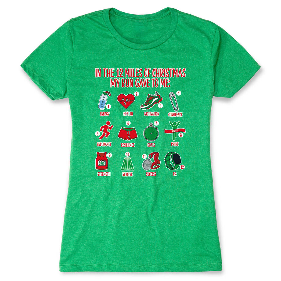 Women's Everyday Runners Tee - The 12 Miles of Christmas