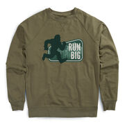 Running Raglan Crew Neck Sweatshirt - Run Big