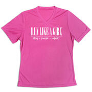 Women's Short Sleeve Tech Tee - Run Like A Girl®