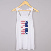 Flowy Racerback Tank Top - Patriotic Run
