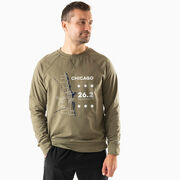 Running Raglan Crew Neck Pullover - Chicago Route