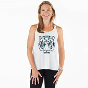 Flowy Racerback Tank Top - Eye Of The Tiger