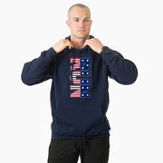 Statement Fleece Hoodie -  Patriotic Run