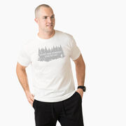 Hiking Short Sleeve T-Shirt - Into the Forest I Must Go Hiking