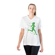 Women's Short Sleeve Tech Tee - Lucky Runner Girl