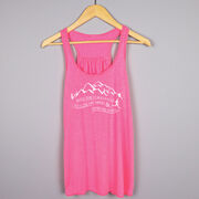 Flowy Racerback Tank Top - Into the Forest I Go