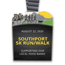 Run This Town Custom Race Medals