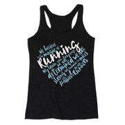 Women's Everyday Tank Top - Live Love Run Heart