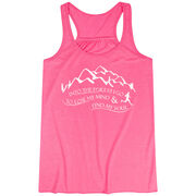 Flowy Racerback Tank Top - Into the Forest I Go