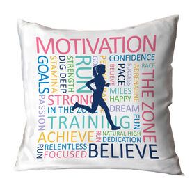 Running Decorative Pillow - Inspiration Runner