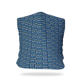 Triathlon Multifunctional Headwear - Swim Bike Run Repeat RokBAND