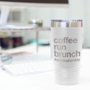 Running 20oz. Double Insulated Tumbler - Coffee Run Brunch