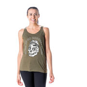 Women's Everyday Tank Top - Miles To Go Before I Sleep - Skull