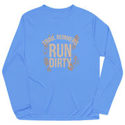 Men's Running Long Sleeve Performance Tee - Run Dirty