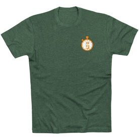 Running Short Sleeve T-Shirt - Six Minute Mile Stopwatch