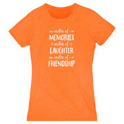 Women's Everyday Runners Tee - Miles of Friendship Mantra