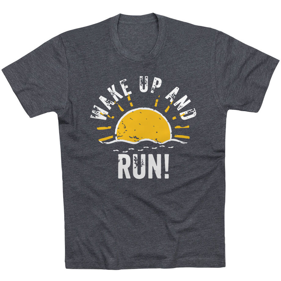 Running Short Sleeve T-Shirt - Wake Up And Run