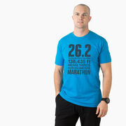 Running Short Sleeve T-Shirt - 26.2 Math Miles