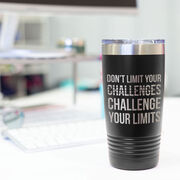 Running 20oz. Double Insulated Tumbler - Don't Limit Your Challenges