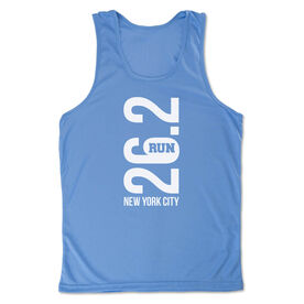 Men's Running Performance Tank Top - New York City 26.2 Vertical