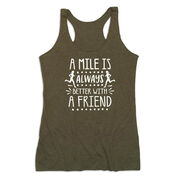 Women's Everyday Tank Top - A Mile Is Always Better With A Friend