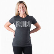 Womens Everyday Runners Tee Run With Inspiration