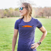 Running Women's Everyday Tee - Chasing Sunsets