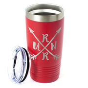 Running 20 oz. Double Insulated Tumbler - RUNR Crossed Arrows