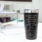 Running 20oz. Double Insulated Tumbler - Always Find Time