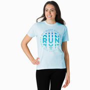 Running Short Sleeve T-Shirt - Eat Sleep Run Repeat